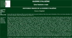 Desktop Screenshot of guerredalgerie.com