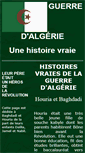 Mobile Screenshot of guerredalgerie.com